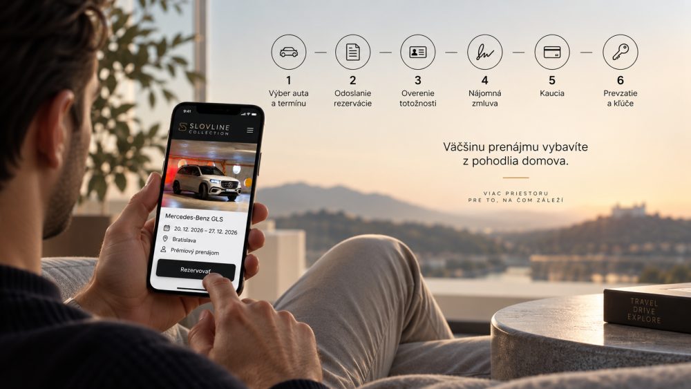 Ako prebieha prenájom auta online: od výberu termínu po podpis zmluvy