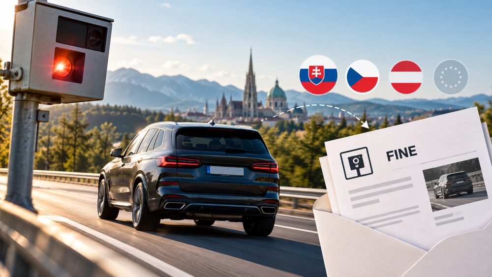 Dopravná pokuta počas prenájmu auta: komu príde a kto ju zaplatí