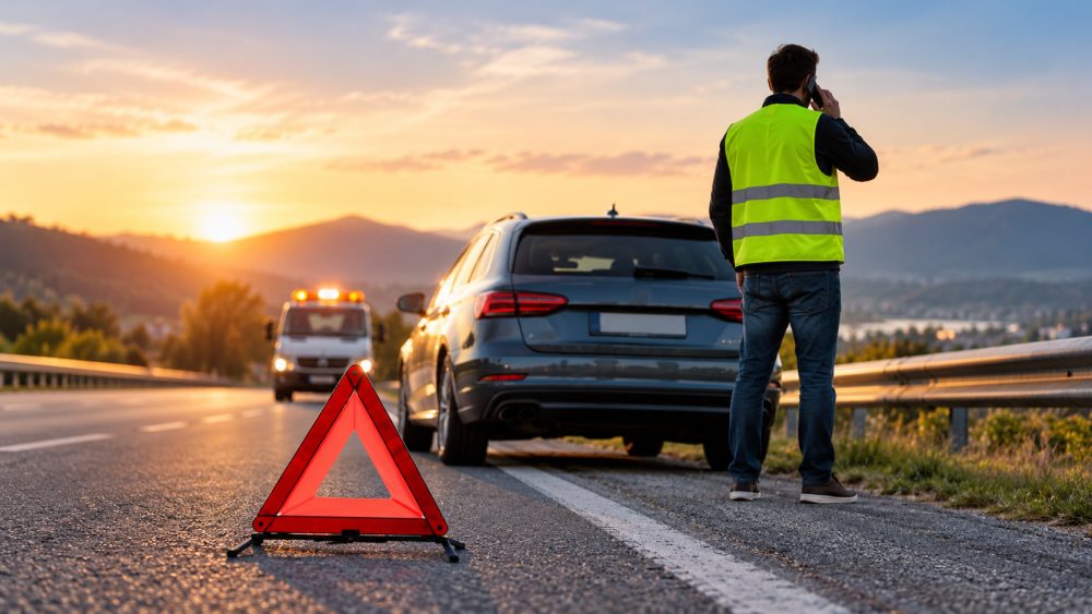 Nehoda alebo porucha na ceste: čo robiť a čo zabezpečí asistenčná služba